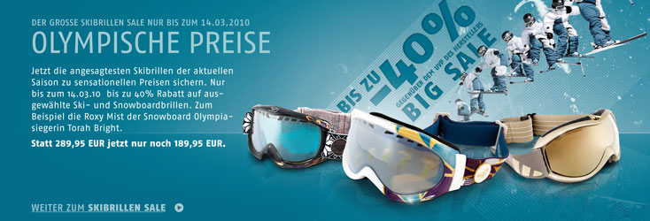 Skibrillen Sale
