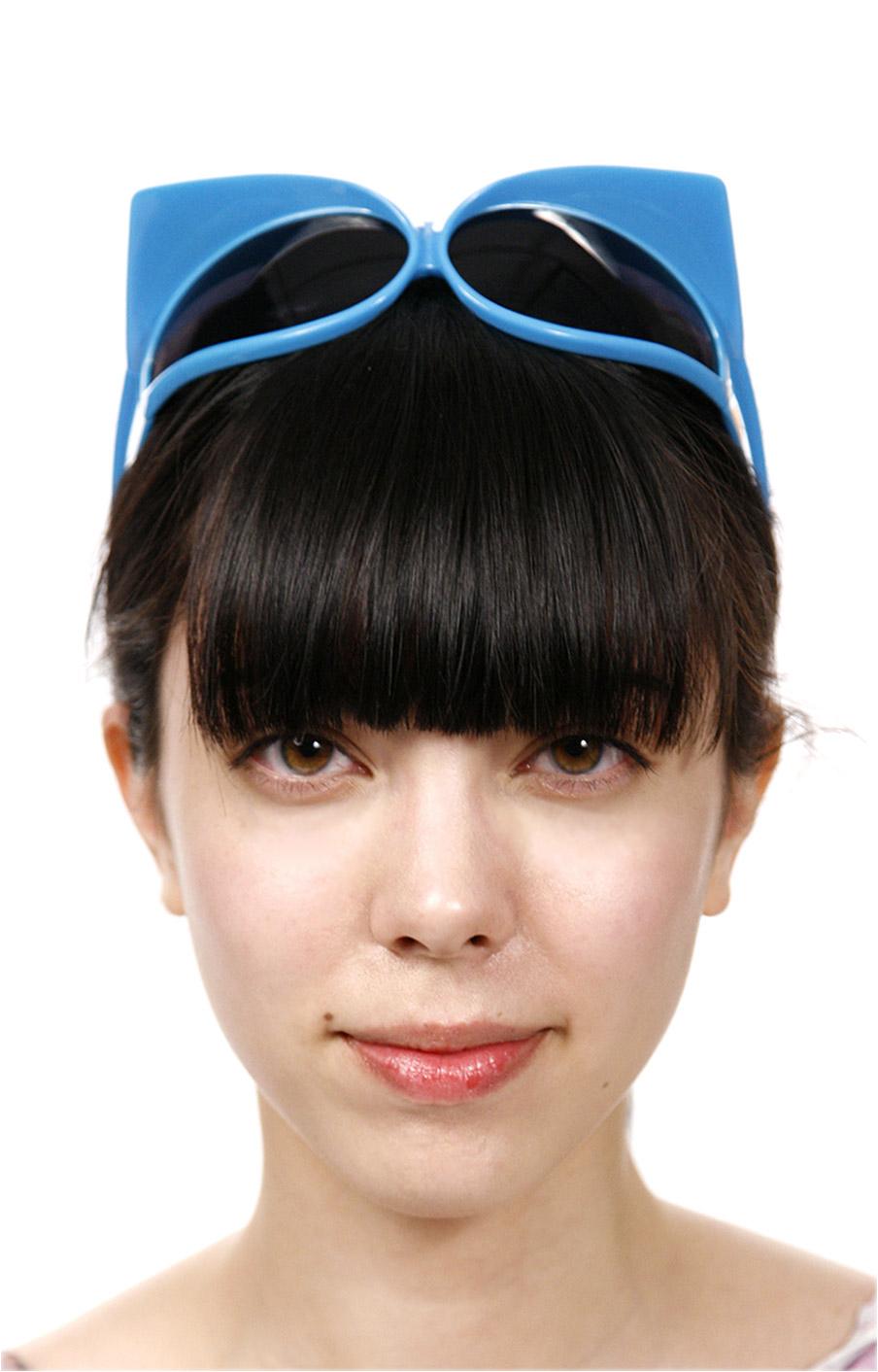 Visorsonnenbrille von Linda Farrow