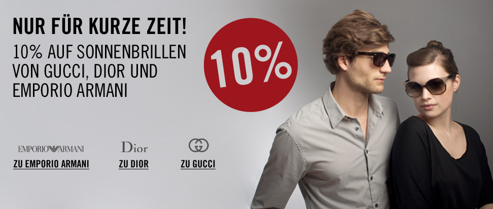 Sonnenbrillensale bei Esprit und Puma