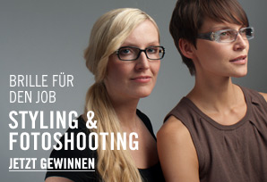 Brille für den Job - Styleberatung und Fotoshooting - Jetzt gewinnen!